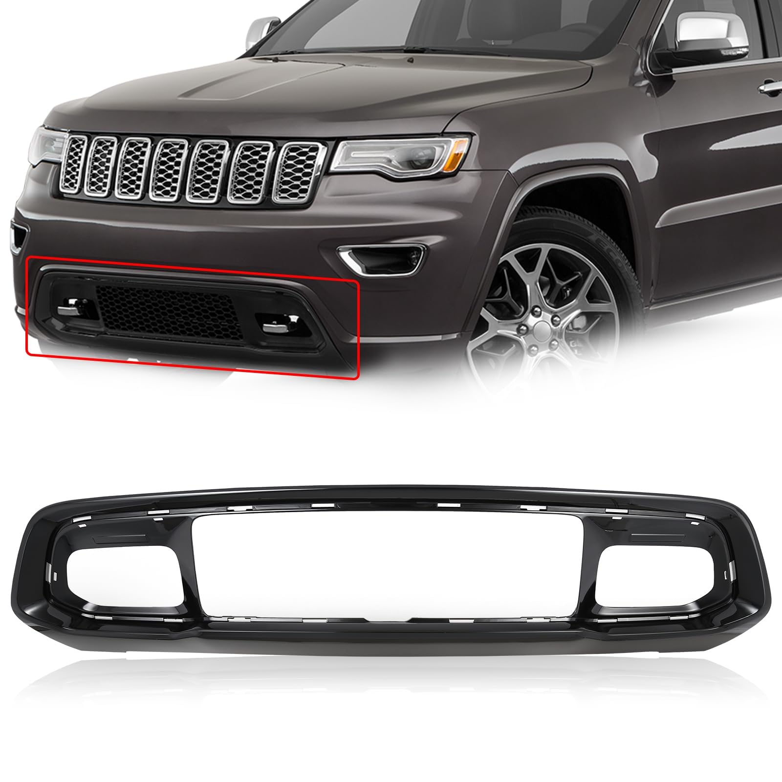 Amazon.com: KARPAL Bumper Grille Grill Trim Molding Bezel